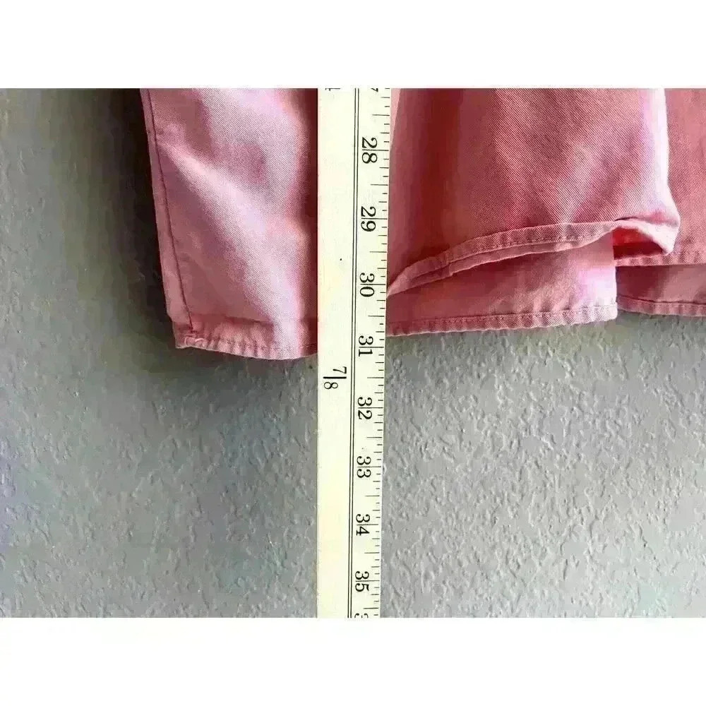 Zara TRF Collection Pink Salmon Ruffle‎ Sleeve Dress Women's Sz Small - Picture 7 of 8